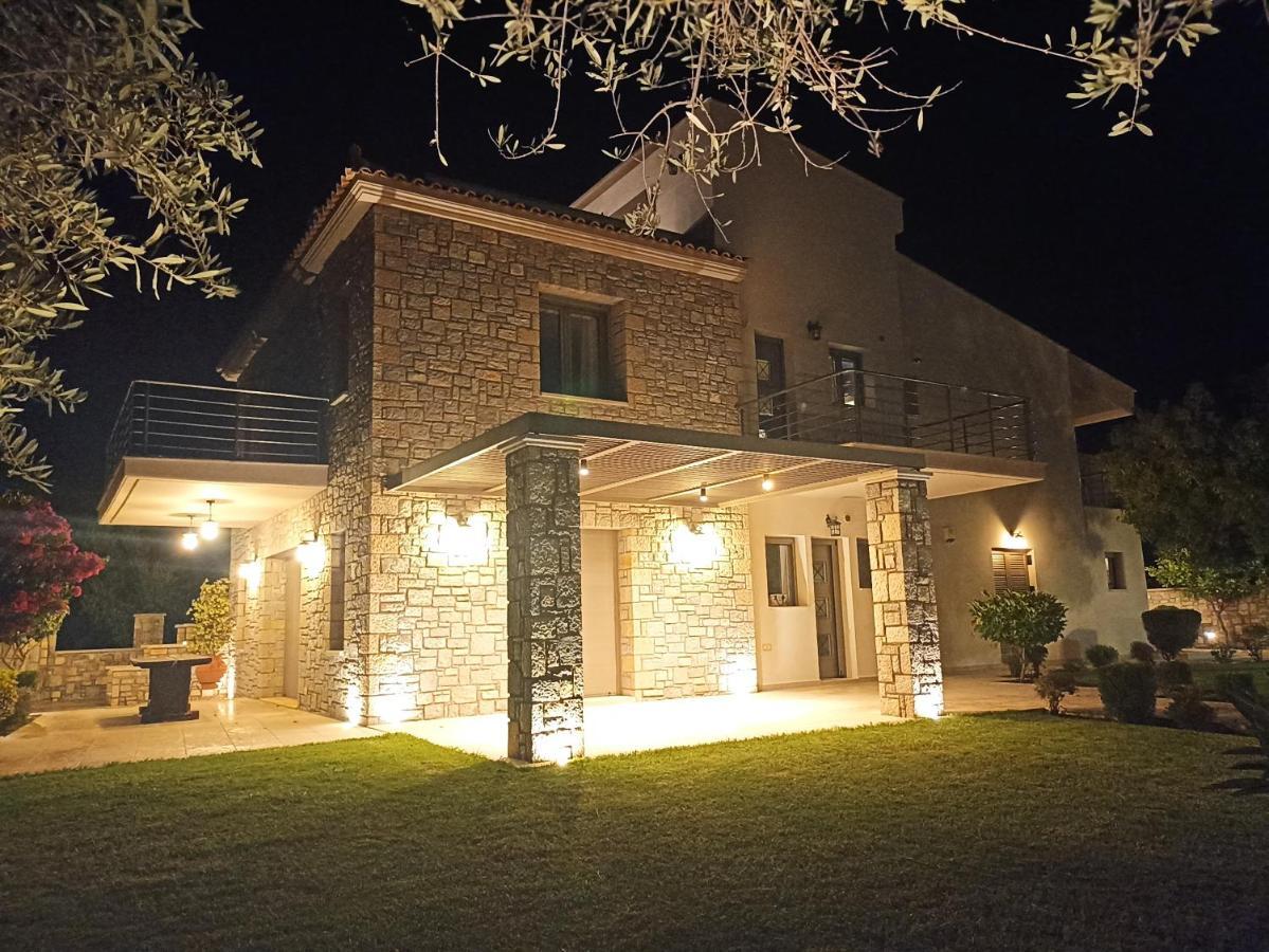 فيلا Seaside Retreat House Paralia Sergoulas المظهر الخارجي الصورة