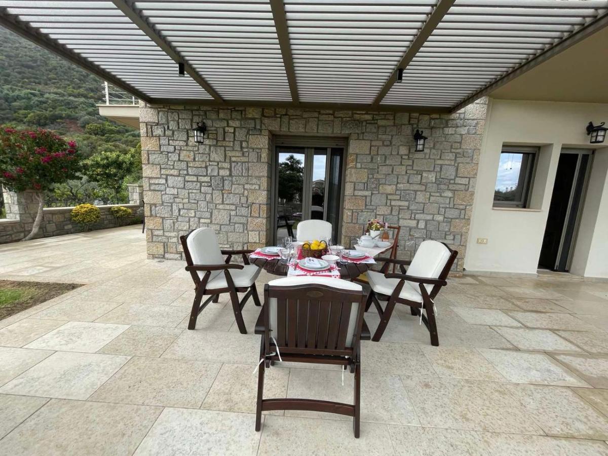فيلا Seaside Retreat House Paralia Sergoulas المظهر الخارجي الصورة