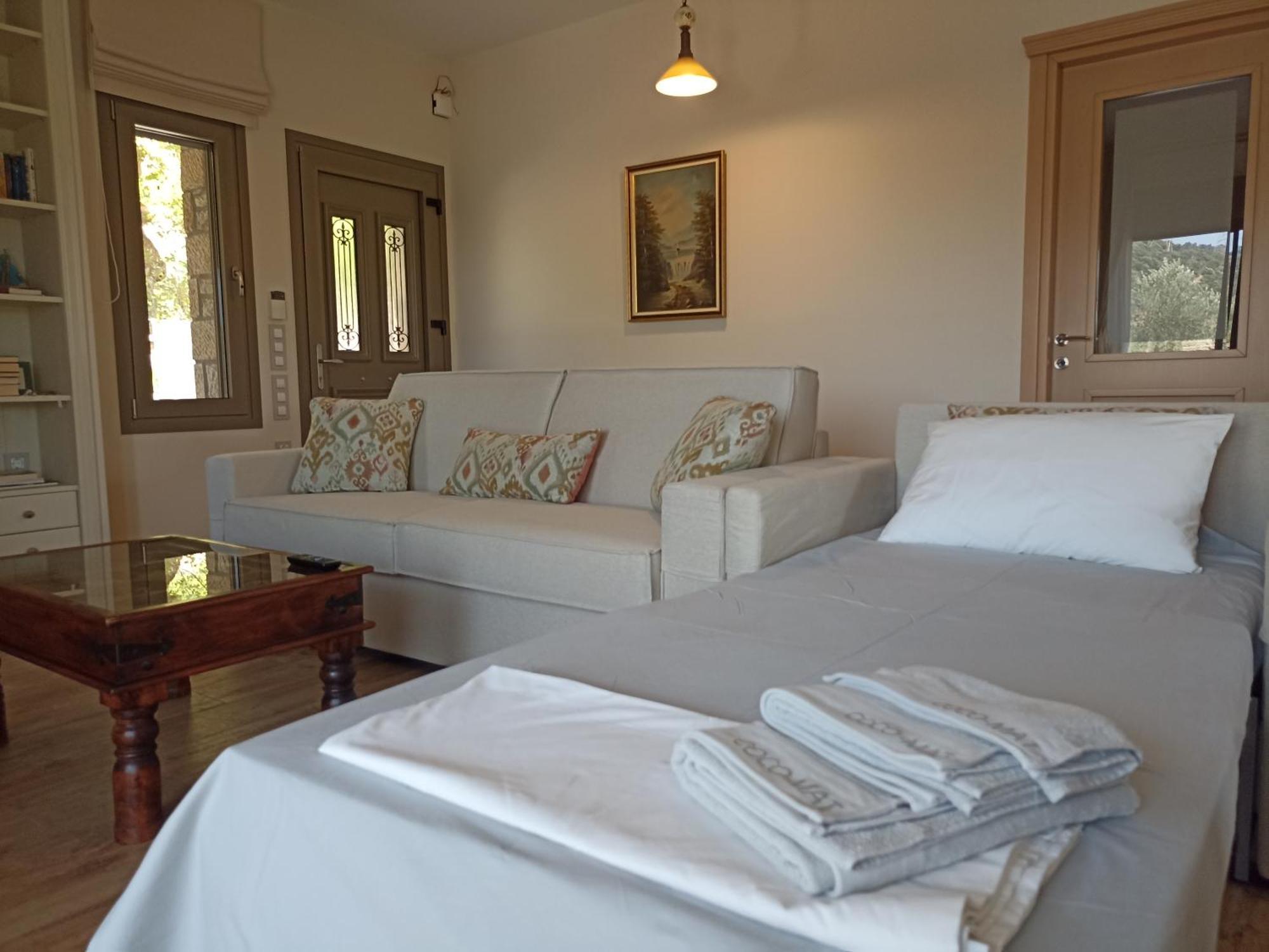 فيلا Seaside Retreat House Paralia Sergoulas المظهر الخارجي الصورة