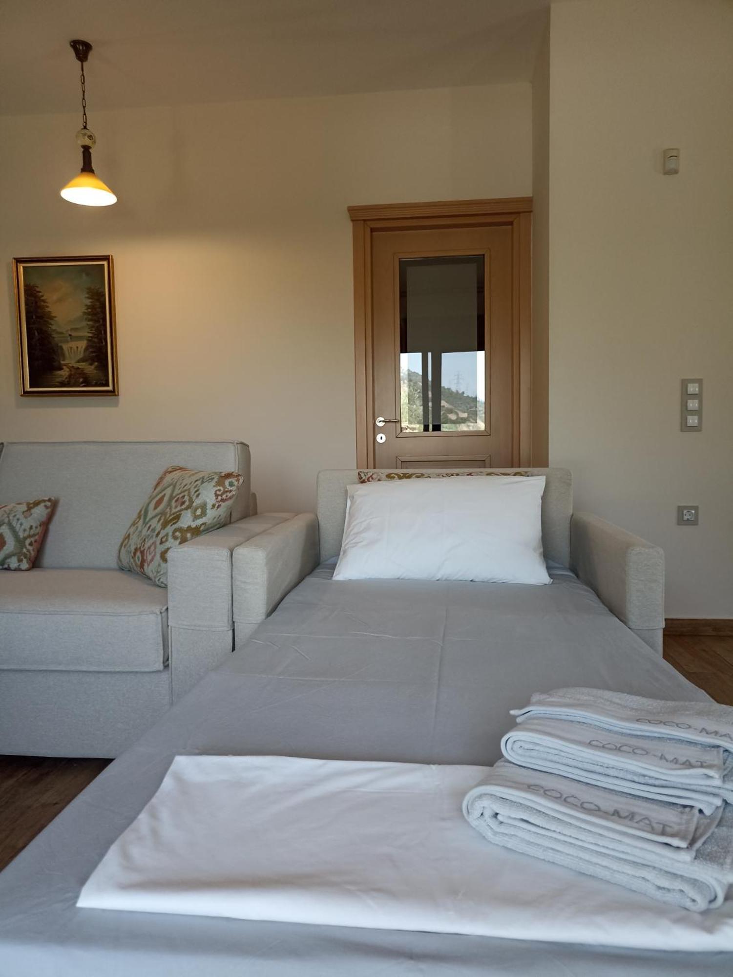 فيلا Seaside Retreat House Paralia Sergoulas المظهر الخارجي الصورة