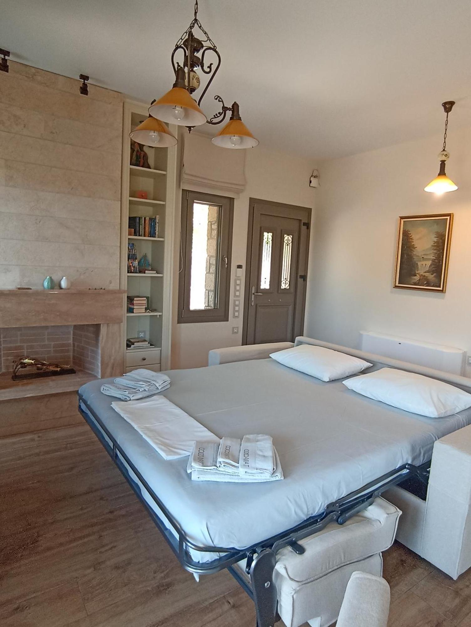 فيلا Seaside Retreat House Paralia Sergoulas المظهر الخارجي الصورة